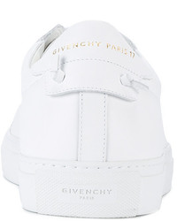 weiße Leder Turnschuhe von Givenchy