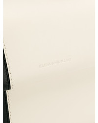 weiße Leder Umhängetasche von Elena Ghisellini