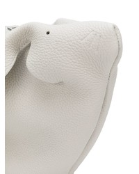 weiße Leder Umhängetasche von Loewe