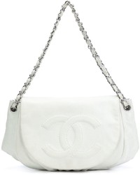 weiße Ledertaschen von Chanel