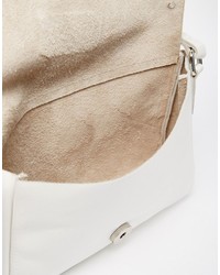 weiße Ledertaschen von Asos