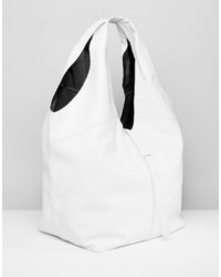 weiße Ledertaschen von Asos