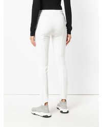 weiße Leggings von Moncler Grenoble