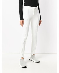 weiße Leggings von Moncler Grenoble