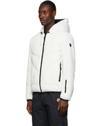 weiße leichte Daunenjacke von MONCLER GRENOBLE