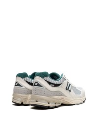 weiße niedrige Sneakers von New Balance