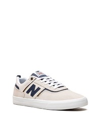 weiße niedrige Sneakers von New Balance