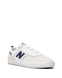 weiße niedrige Sneakers von New Balance