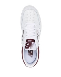 weiße niedrige Sneakers von New Balance