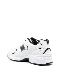 weiße niedrige Sneakers von New Balance