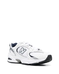 weiße niedrige Sneakers von New Balance