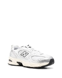 weiße niedrige Sneakers von New Balance