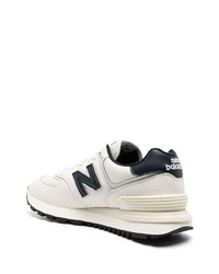 weiße niedrige Sneakers von New Balance