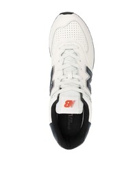 weiße niedrige Sneakers von New Balance