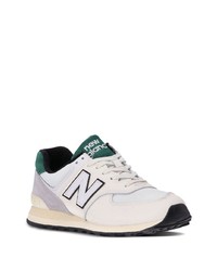 weiße niedrige Sneakers von New Balance