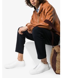 weiße niedrige Sneakers von Common Projects