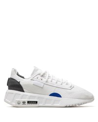 weiße niedrige Sneakers von adidas