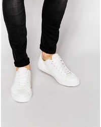 weiße niedrige Sneakers von Aldo