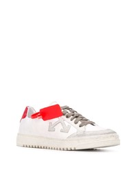 weiße niedrige Sneakers von Off-White