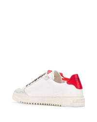 weiße niedrige Sneakers von Off-White