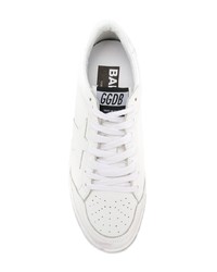 weiße niedrige Sneakers von Golden Goose Deluxe Brand