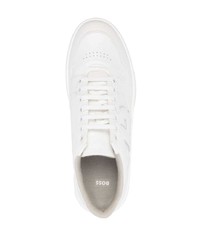 weiße niedrige Sneakers von BOSS