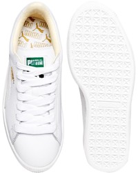 weiße niedrige Sneakers von Puma