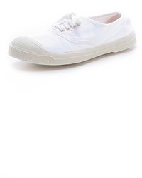 weiße niedrige Sneakers von Bensimon