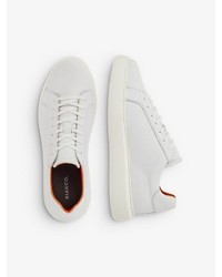 weiße niedrige Sneakers von Bianco