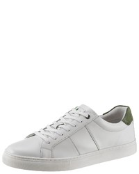 weiße niedrige Sneakers von BRUNO BANANI