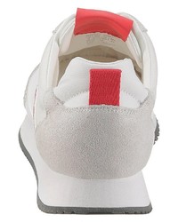 weiße niedrige Sneakers von Calvin Klein