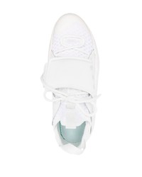 weiße niedrige Sneakers von Li-Ning