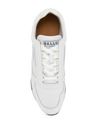 weiße niedrige Sneakers von Bally