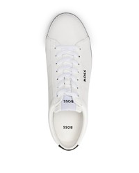 weiße niedrige Sneakers von BOSS