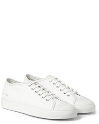 weiße niedrige Sneakers von Common Projects