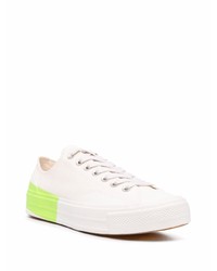 weiße niedrige Sneakers von MSGM