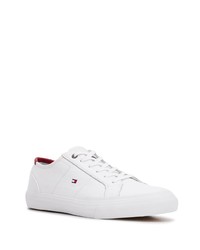 weiße niedrige Sneakers von Tommy Hilfiger