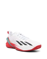 weiße niedrige Sneakers von adidas Tennis