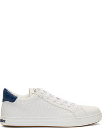 weiße niedrige Sneakers von DSQUARED2