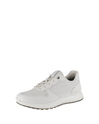 weiße niedrige Sneakers von Ecco