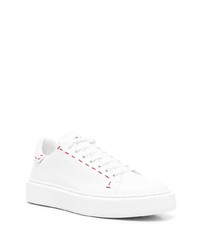 weiße niedrige Sneakers von Kiton