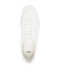 weiße niedrige Sneakers von BOSS