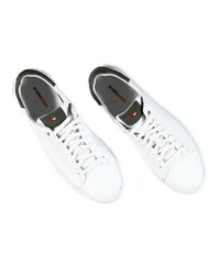 weiße niedrige Sneakers von EMILIO ADANI