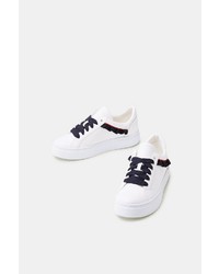 weiße niedrige Sneakers von Esprit