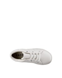 weiße niedrige Sneakers von Esprit