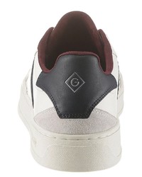 weiße niedrige Sneakers von Gant Footwear