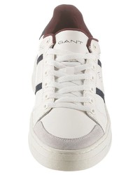 weiße niedrige Sneakers von Gant Footwear