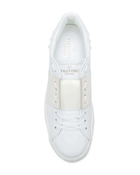weiße niedrige Sneakers von Valentino