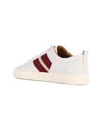 weiße niedrige Sneakers von Bally