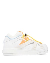 weiße niedrige Sneakers von Heron Preston